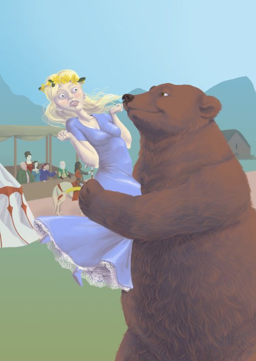The Bear and the Maiden Fair by Skribbles